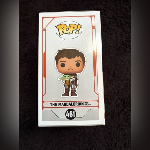 New in Box The Mandalorian Star Wars Grogu Baby Yoda Funko Pop Figurine - Picture 1 of 4